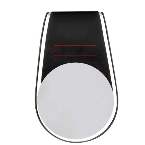 Support magnétique pour téléphone Aero: Emplacement du logo – face avant du produit