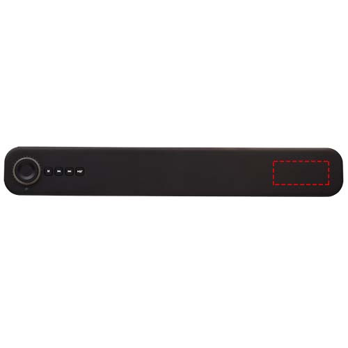 Hybrid 2 x 5 W:n huippuluokan Bluetooth® sound bar: Logon sijainti – tuotteen yläosa