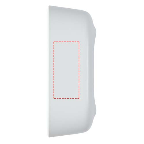 Stark 2.0 3W mini RCS recycled plastic Bluetooth® speaker: Logo position – left side of the product