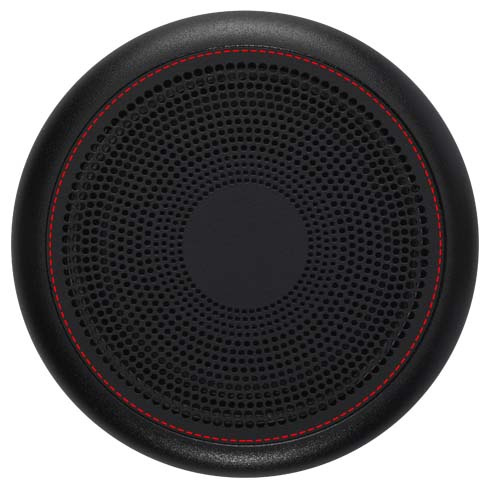 Rise 3W RCS taaskasutatud alumiiniumist Bluetooth® minikõlar : Logo asukoht – kõlari võre