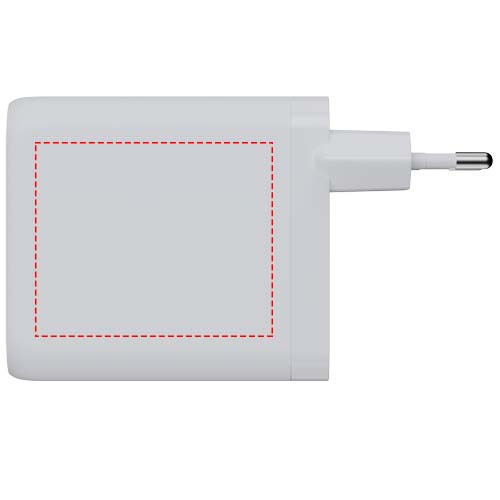 Xtorm XEC140 GaN² Ultra 140 W väggladdare: Logotypens placering – produktens baksida