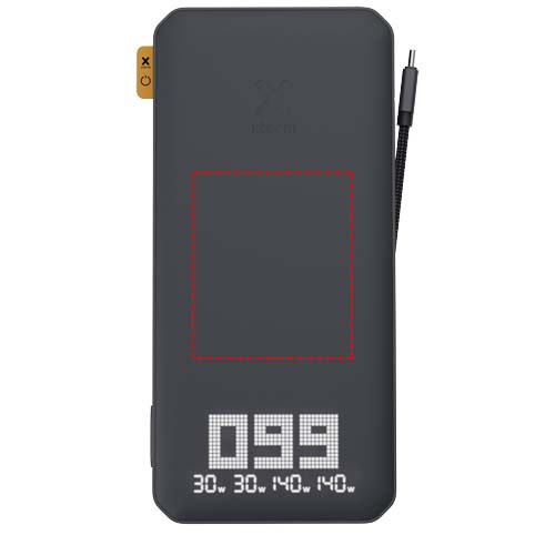 Xtorm XB403 Titan Ultra 27 000 mAh 200 W klēpjdatora ārējais akumulators: Logotipa izvietojums – izstrādājuma priekšpuse