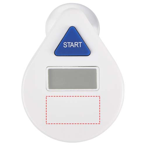 Guitty digital duschtimer: Logotypens placering – kropp
