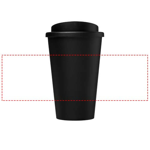 Americano® 350 ml termokrūze: Logotipa izvietojums – apkārt izstrādājumam