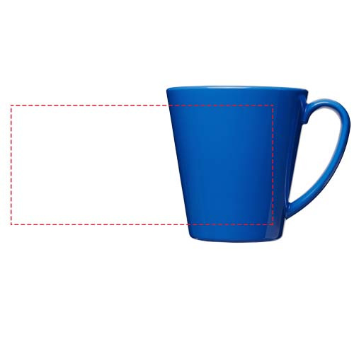 Supreme 350 ml plastmasas krūze: Logotipa izvietojums – apkārt izstrādājumam