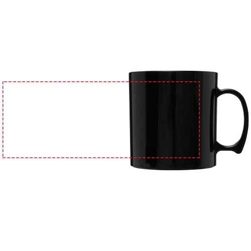 Standard 300 ml plastkruus: Logo asukoht – ümber toote