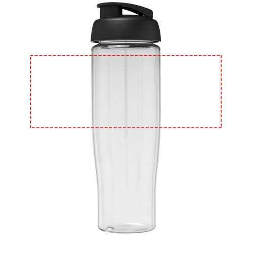 H2O Active® Tempo 700 ml sportinis buteliukas su atverčiamu dangteliu: Logotipo vieta – aplink gaminį