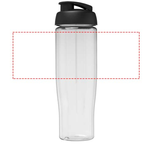 H2O Active® Tempo 700 ml sportinis buteliukas su atverčiamu dangteliu: Logotipo vieta – aplink gaminį
