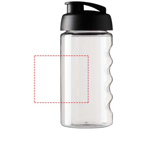 H2O Active® Bop 500 ml sportinė gertuvė su atverčiamu dangteliu: Logotipo vieta – aplink gaminį