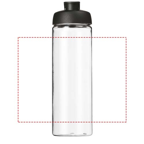 H2O Active® Vibe 850 ml sporta pudele ar atveramu vāciņu: Logotipa izvietojums – apkārt izstrādājumam