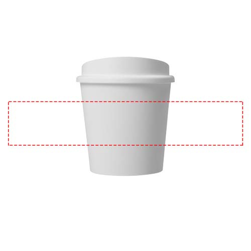 Americano® Switch 200 ml mugg med lock: Logotypens placering – runt produkten