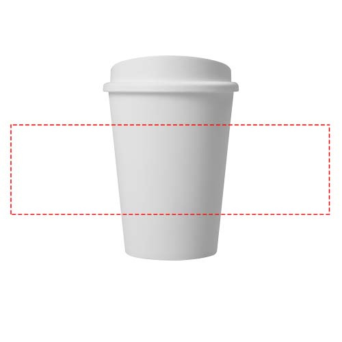Americano® Switch стакан 300 мл с крышкой: Место нанесения логотипа – по окружности изделия