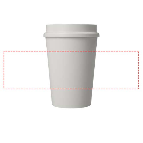 Americano® Switch Renew 300 ml mugg med 360°-lock: Logotypens placering – runt produkten