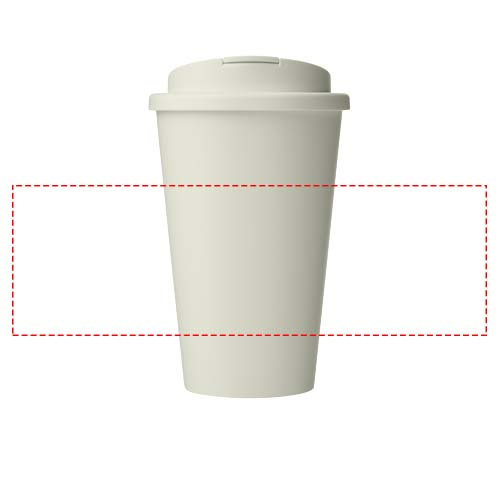 Americano® Renew 350 ml termopuodelis su neišsiliejančiu dangteliu: Logotipo vieta – aplink gaminį