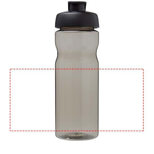 H2O Active® Base Tritan™ 650 ml:n urheilujuomapullo läppäkannella: Logon sijainti – tuotteen ympäri