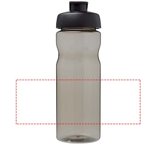 H2O Active® Base Tritan™ 650 ml:n urheilujuomapullo läppäkannella: Logon sijainti – tuotteen ympäri