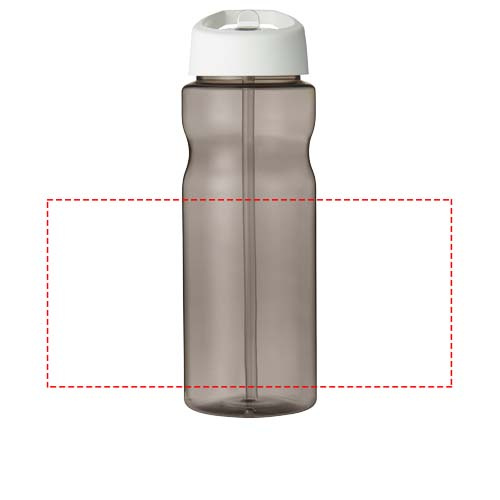 H2O Active® Base Tritan™ 650 ml:n urheilujuomapullo juomanokallisella kannella: Logon sijainti – tuotteen ympäri