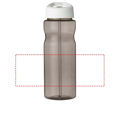 H2O Active® Base Tritan™ 650 ml:n urheilujuomapullo juomanokallisella kannella: Logon sijainti – tuotteen ympäri