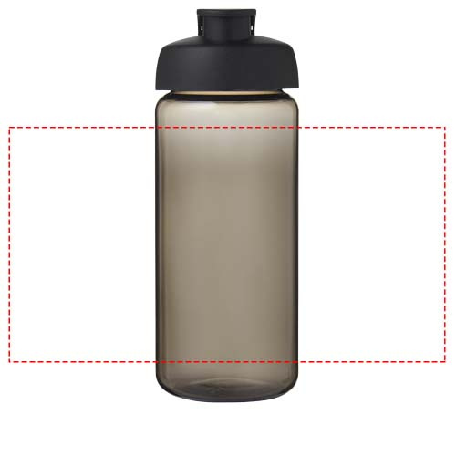H2O Active® Octave Tritan™ 600 ml klapiga kaanega spordipudel: Logo asukoht – ümber toote