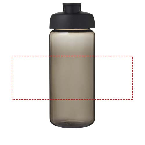 H2O Active® Octave Tritan™ 600 ml klapiga kaanega spordipudel: Logo asukoht – ümber toote