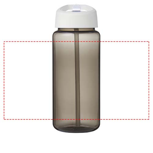 H2O Active® Octave Tritan™ 600 ml tilaga kaanega spordipudel: Logo asukoht – ümber toote