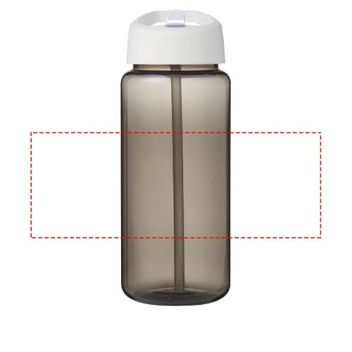 H2O Active® Octave Tritan™ 600 ml tilaga kaanega spordipudel: Logo asukoht – ümber toote