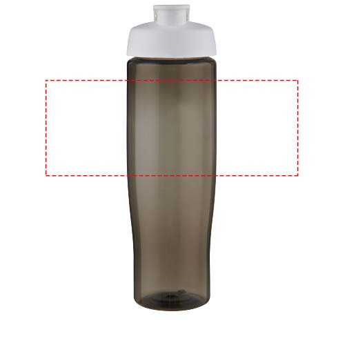 H2O Active® Eco Tempo 700 ml klapiga kaanega spordipudel: Logo asukoht – ümber toote