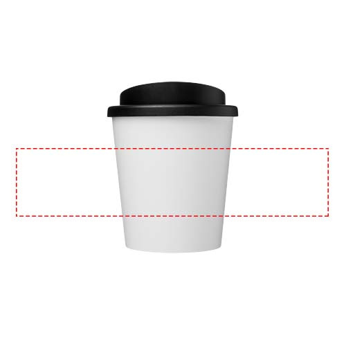 Americano® Espresso 250 ml eristetty muki kierrätetystä materiaalista: Logon sijainti – tuotteen ympäri