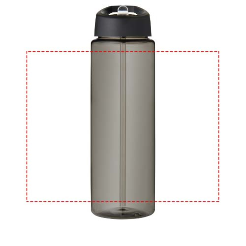 H2O Active® Eco Vibe 850 ml sportflaska med piplock : Logotypens placering – runt produkten