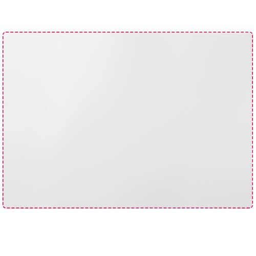 Q-Mat® skrivbordsunderlägg i A3-format: Logotypens placering – produktens ovansida