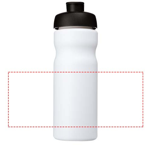 Baseline® Plus 650 ml sporta pudele ar atveramu vāciņu: Logotipa izvietojums – apkārt izstrādājumam