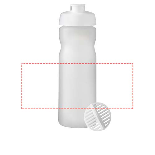 Baseline Plus 650 ml gertuvė-šeikeris: Logotipo vieta – aplink gaminį