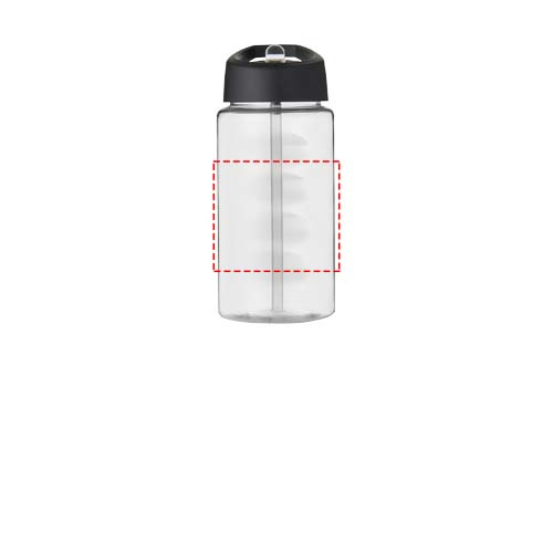 H2O Active® Bop 500 ml sportinis buteliukas su snapelio dangteliu: Logotipo vieta – aplink gaminį