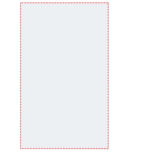 Sticky-Mate® sticky notes 127x75mm: Logo position – sheets, portrait orientation – glued edge: left side