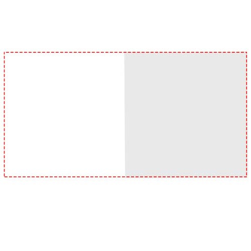 Sticky-Mate® soft cover squared sticky notes 75x75mm: Logo position – front of the product