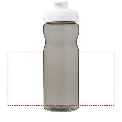 H2O Active® Eco Base 650 ml sportinis buteliukas su atverčiamu dangteliu: Logotipo vieta – aplink gaminį