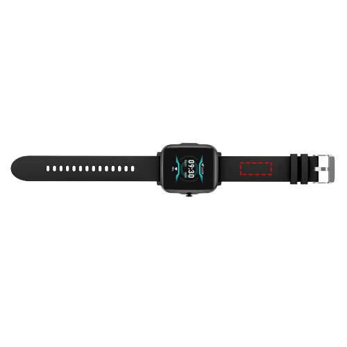 Prixton AT803 activity tracker with thermometer: Logo position – body