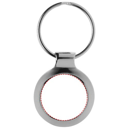 Orlene round keychain: Logo position – front of the product