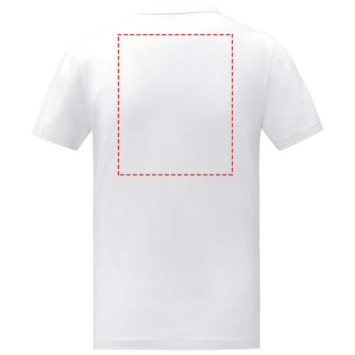 Somoto T-Shirt mit V-Ausschnitt für Herren  : Logoposition – oberer Rücken