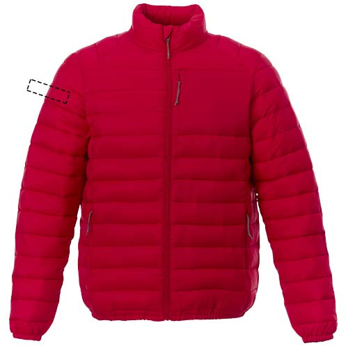 Athenas wattierte Jacke für Herren: Logoposition – rechter Oberarm