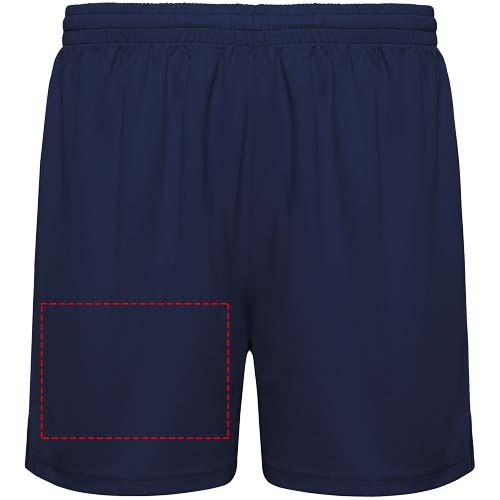 Spēlētāju unisex sporta šorti: Logotipa izvietojums – labā staras daļa