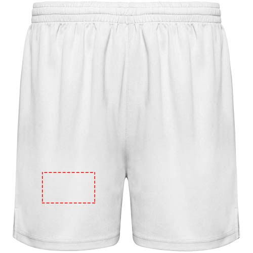Spēlētāju unisex sporta šorti: Logotipa izvietojums – labā staras daļa