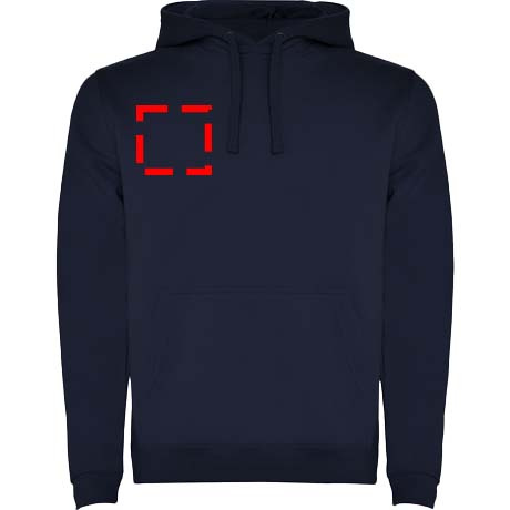 Urban meeste kapuutsiga hoodie: Logo asukoht – parem rind