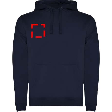 Urban meeste kapuutsiga hoodie: Logo asukoht – parem rind