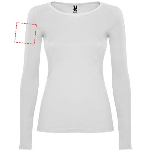 Extreme Langarmshirt für Damen: Logoposition – rechter Oberarm