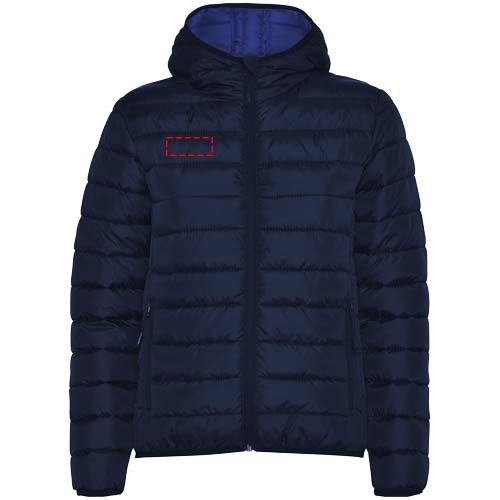 Norway isolierte Jacke für Damen: Logoposition – rechte Brust