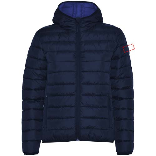 Norway isolierte Jacke für Damen: Logoposition – linker Oberarm