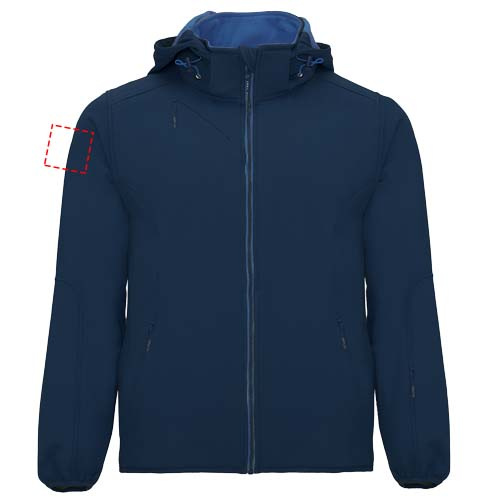 Siberia softshell-takki, unisex: Logon sijainti – oikea olkavarsi
