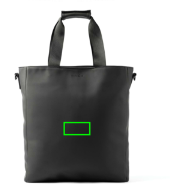 VINGA Baltimore Bürotasche: Logoposition – Vorderseite des Produkts