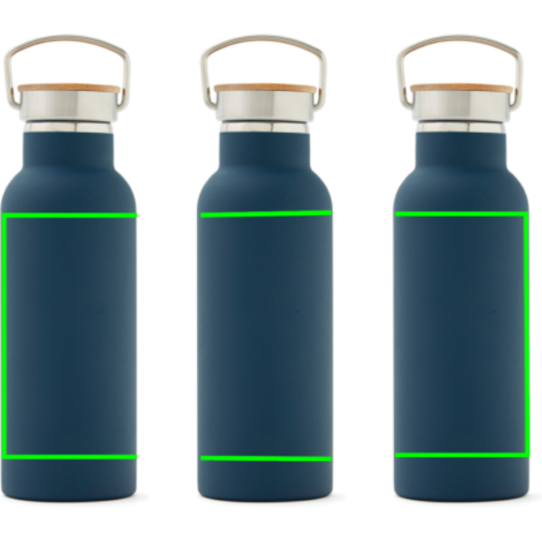 Bouteille isotherme VINGA Miles de 500 ml: Emplacement du logo – produit